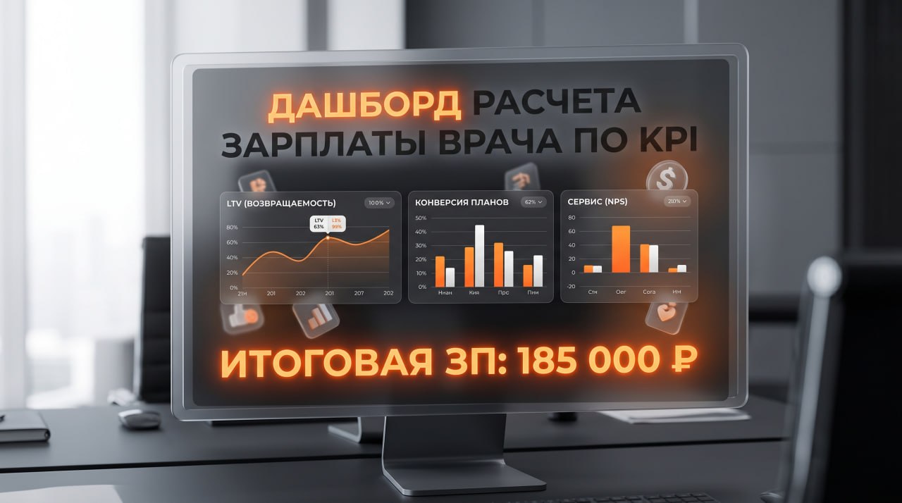 Расчет зарплаты стоматолога