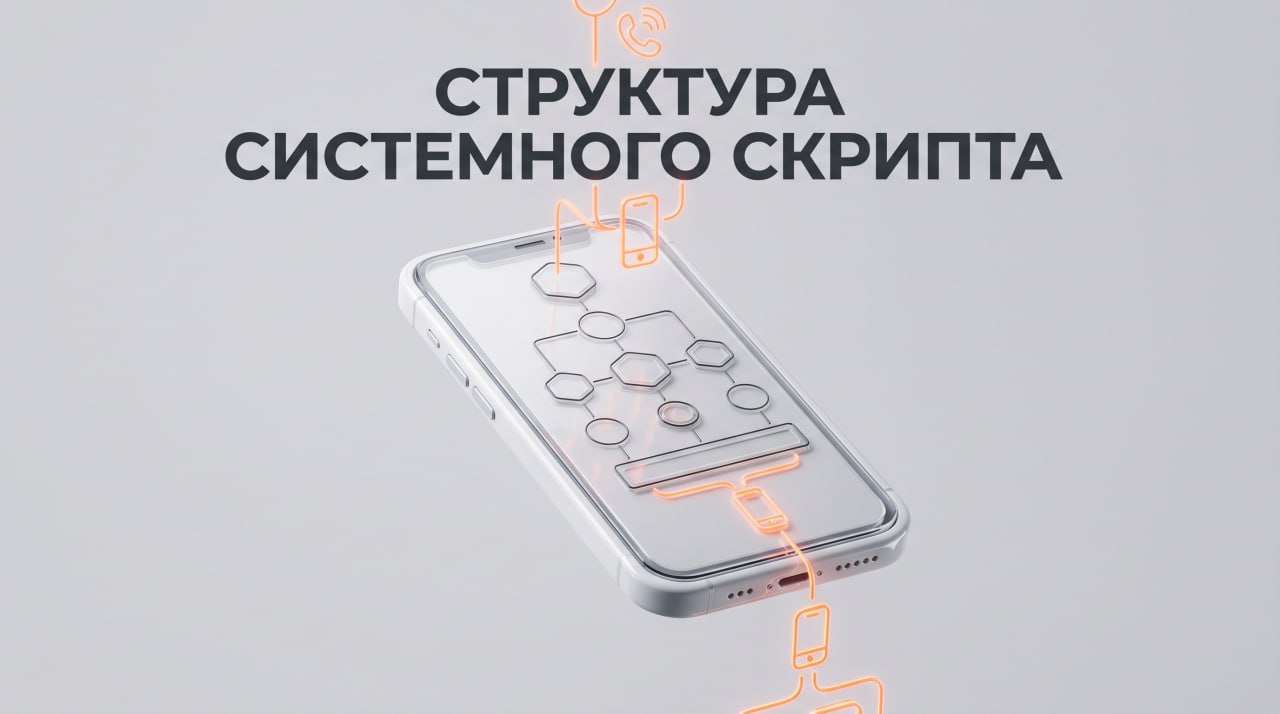 Структура системного скрипта в стоматологии