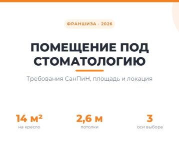 Выбор помещения под стоматологию с учётом СанПиН и локации
