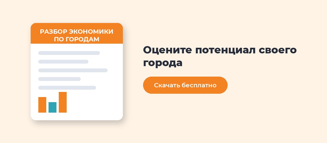Оценка потенциала города для открытия стоматологической клиники